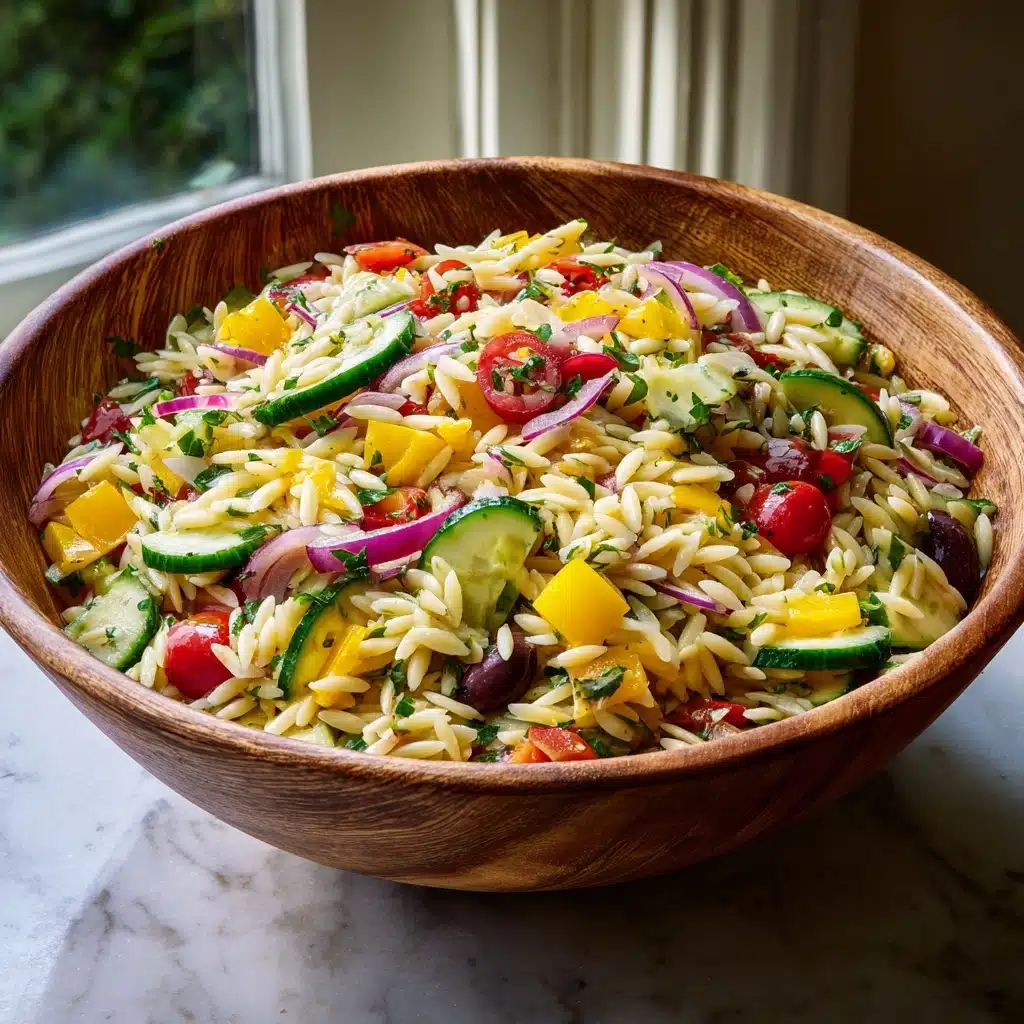 Greek Orzo Salad Recipe - Recipe Image