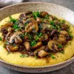 Creamy Polenta with Mushrooms Recipe