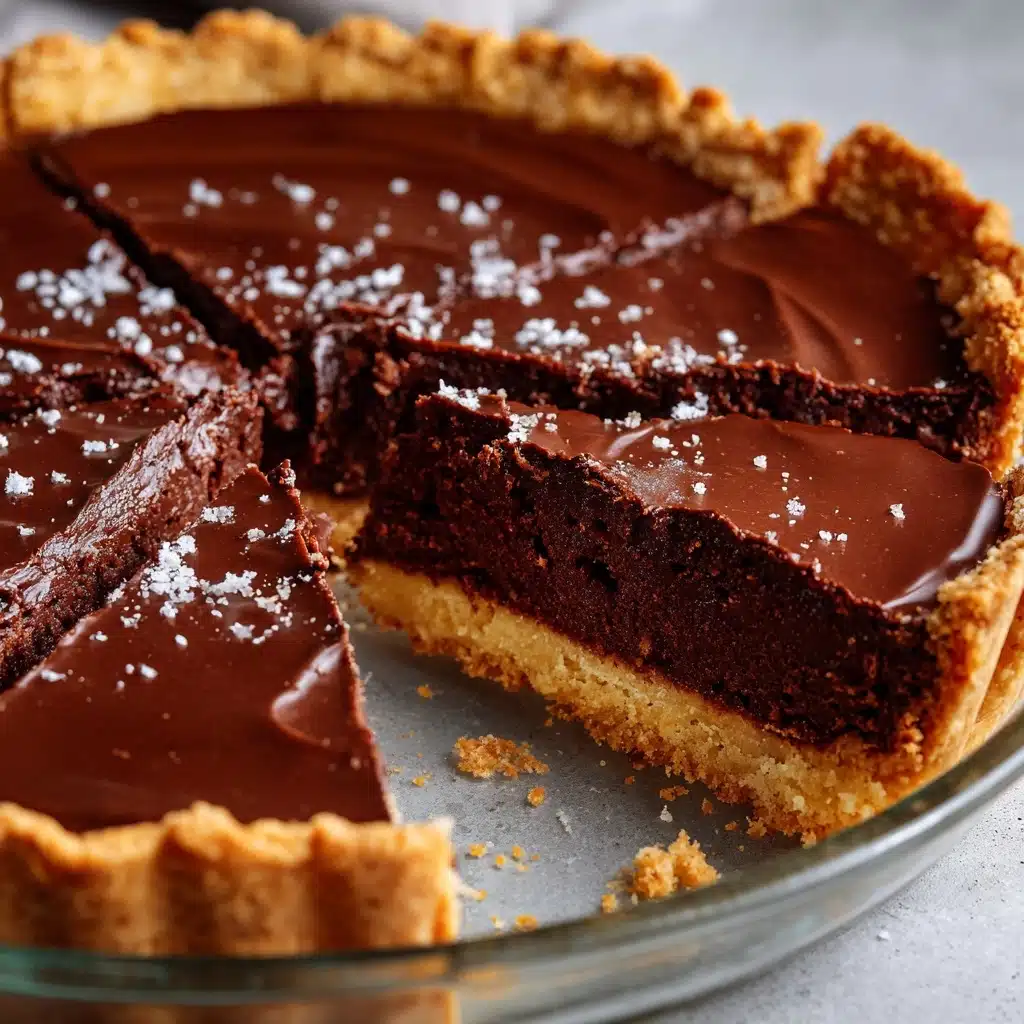 Dark Chocolate Chess Pie Recipe - Recipe Image