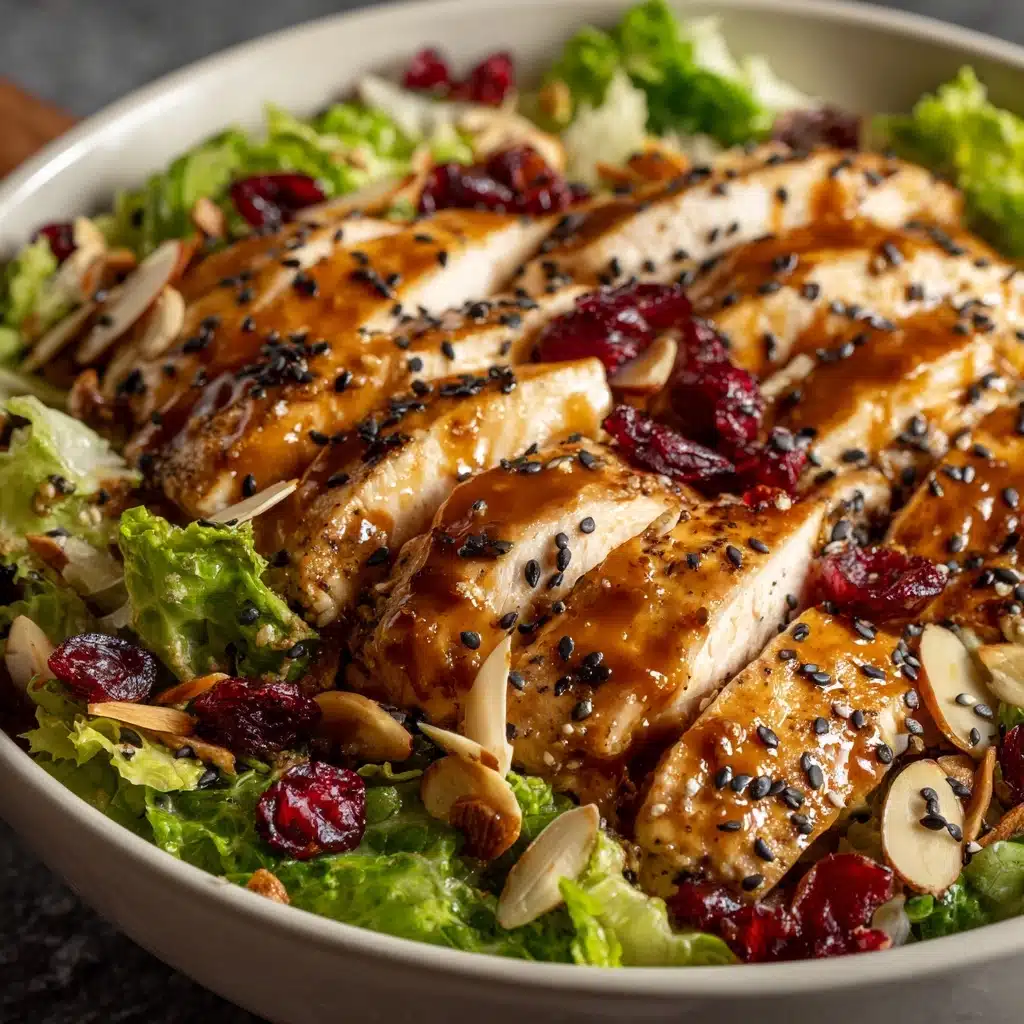 Asian Chicken Cranberry Salad Recipe