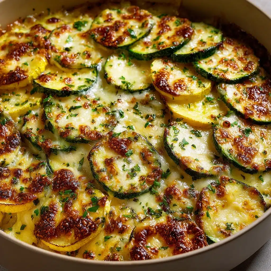 Zucchini and Yellow Squash Au Gratin Recipe