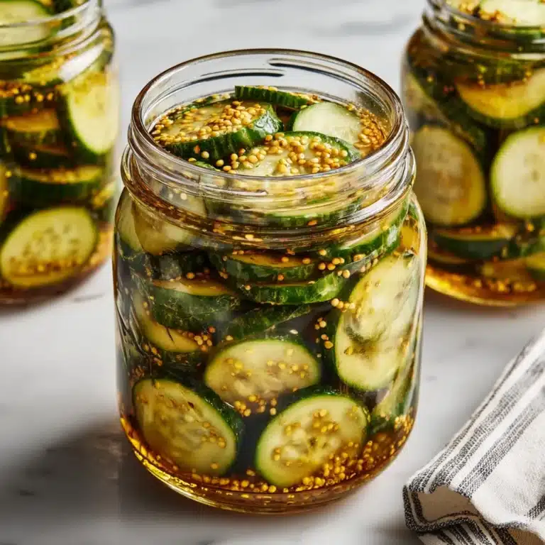 Bread and Butter Pickles Recipe