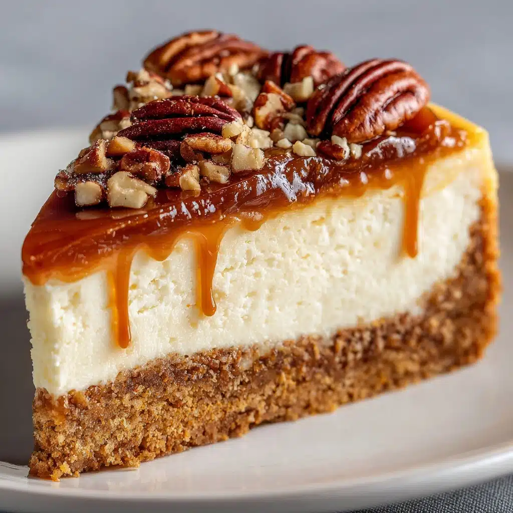 Pecan Pie Cheesecake Recipe - Recipe Image