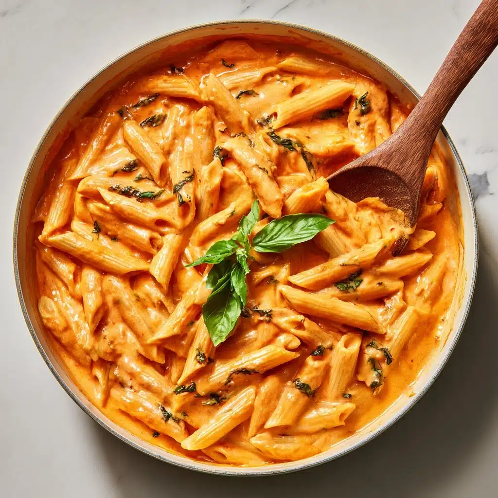One Pot Rigatoni in Pink Sauce Recipe