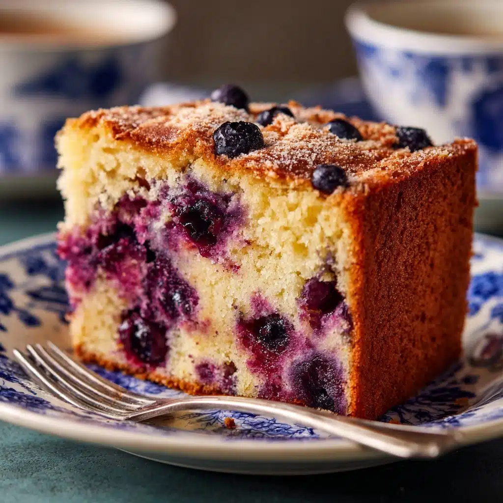 Buttermilk Blueberry Breakfast Cake Recipe