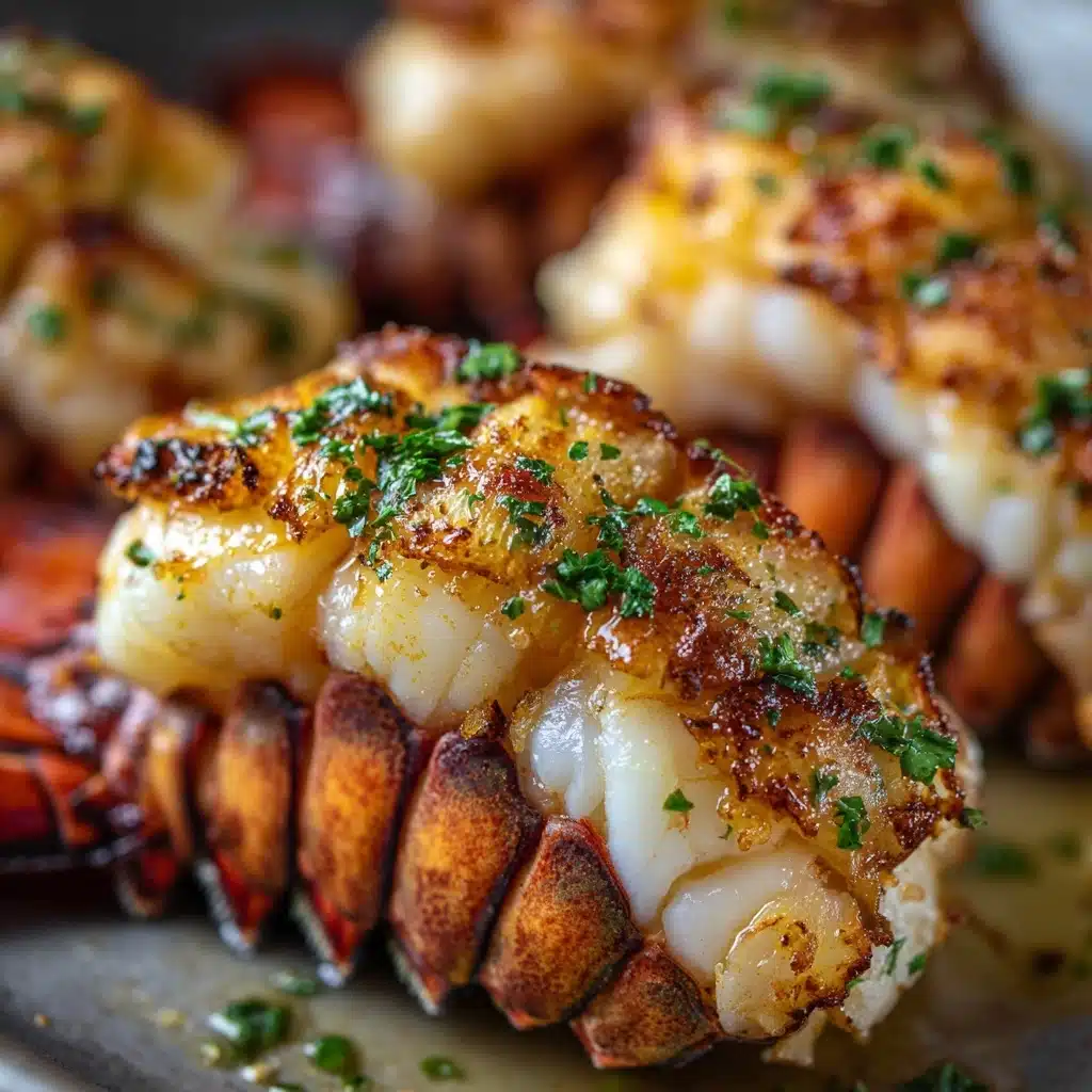 Butter-Basted Broiled Lobster Tails Recipe - Recipe Image
