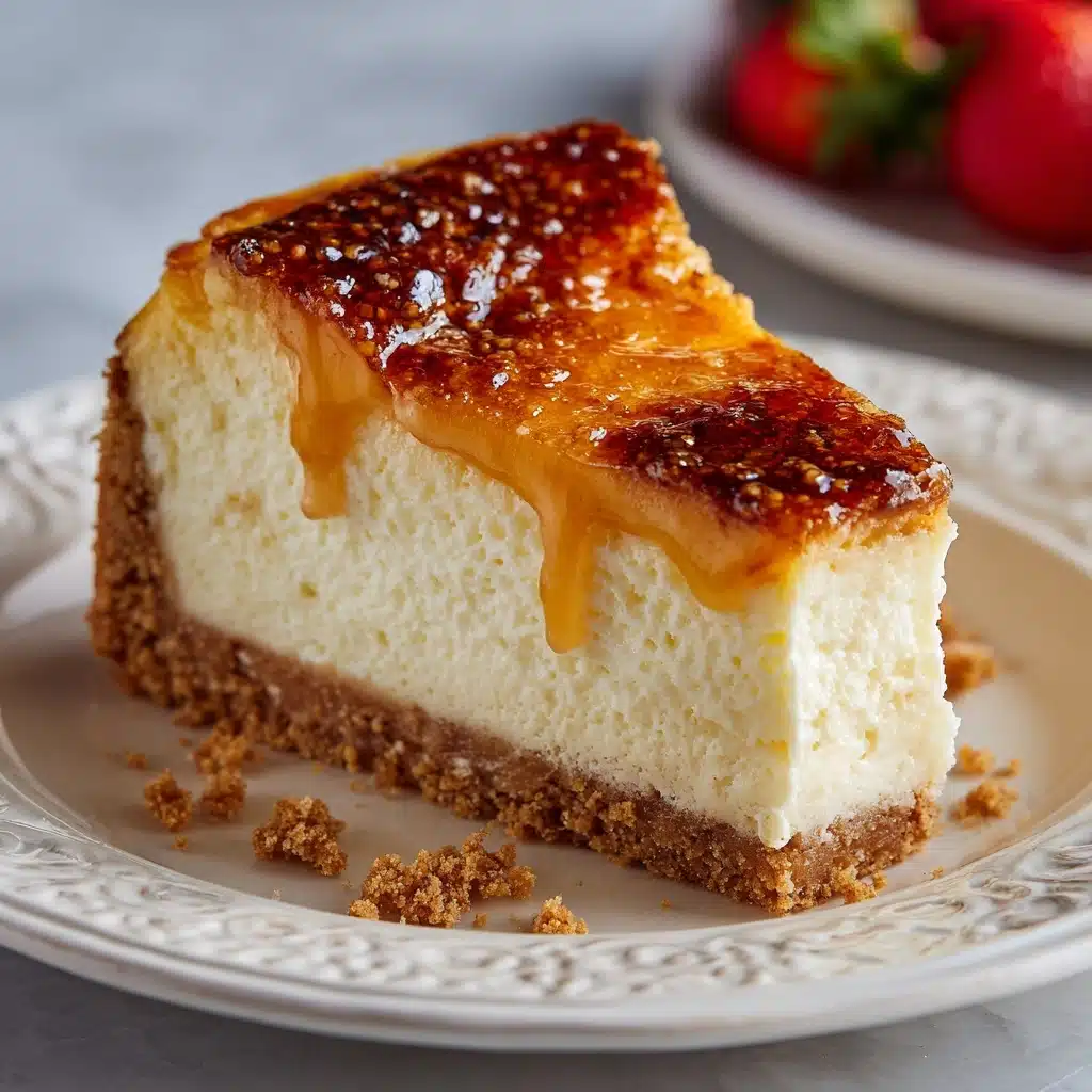 Crème Brûlée Cheesecake Recipe - Recipe Image