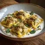 Red Kuri Squash and Goat’s Cheese Manti Recipe