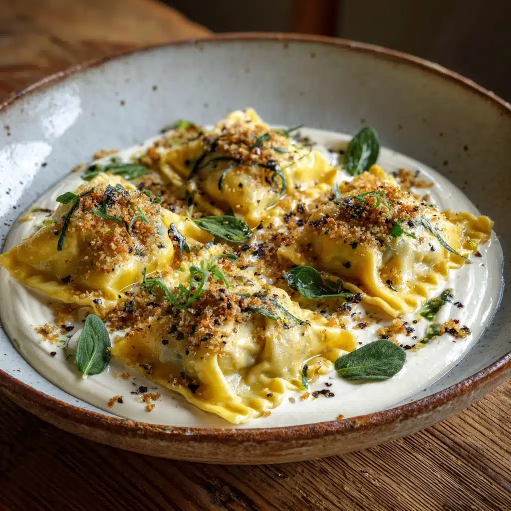 Red Kuri Squash and Goat’s Cheese Manti Recipe
