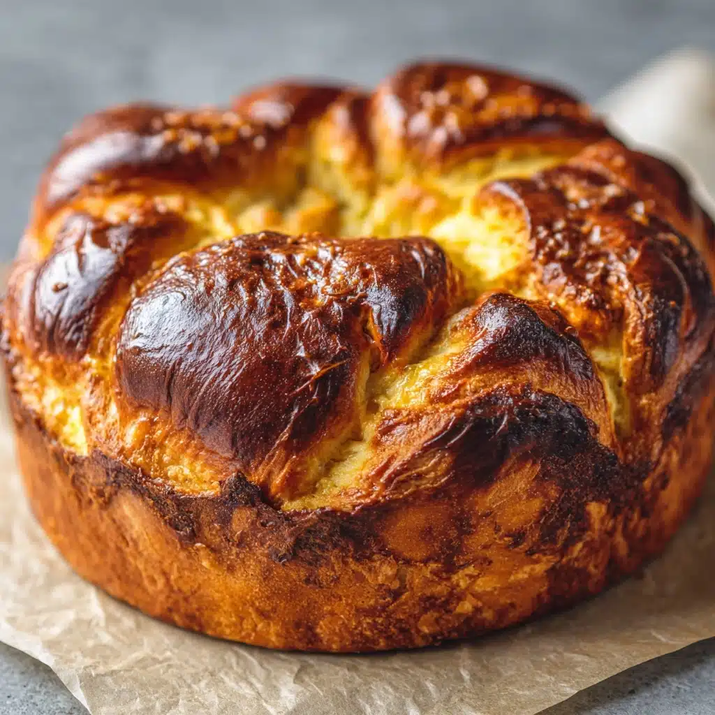 Swirled Chocolate Challah Bread Recipe - Recipe Image