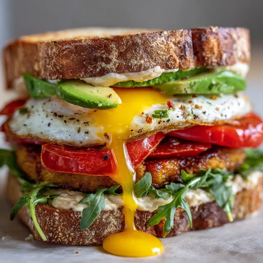 Egg & Chicken Breakfast Sandwich Recipe - Recipe Image