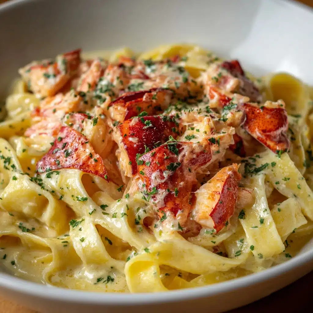 Cajun Lobster, Crab, and Salmon Alfredo Recipe