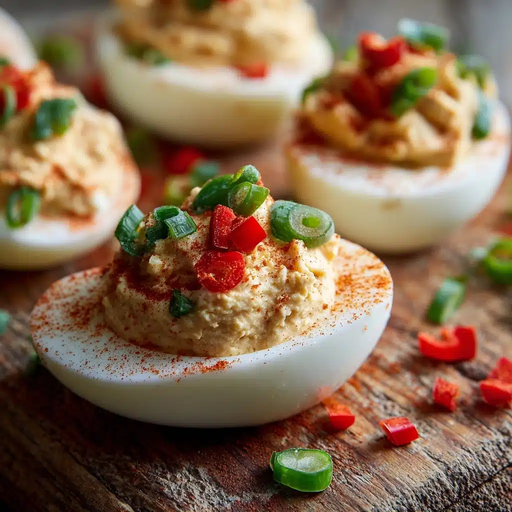 Tuna Stuffed Deviled Eggs Recipe