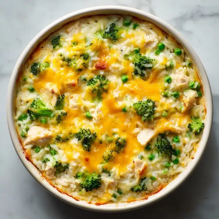 Broccoli, Rice, Cheese, and Chicken Casserole Recipe