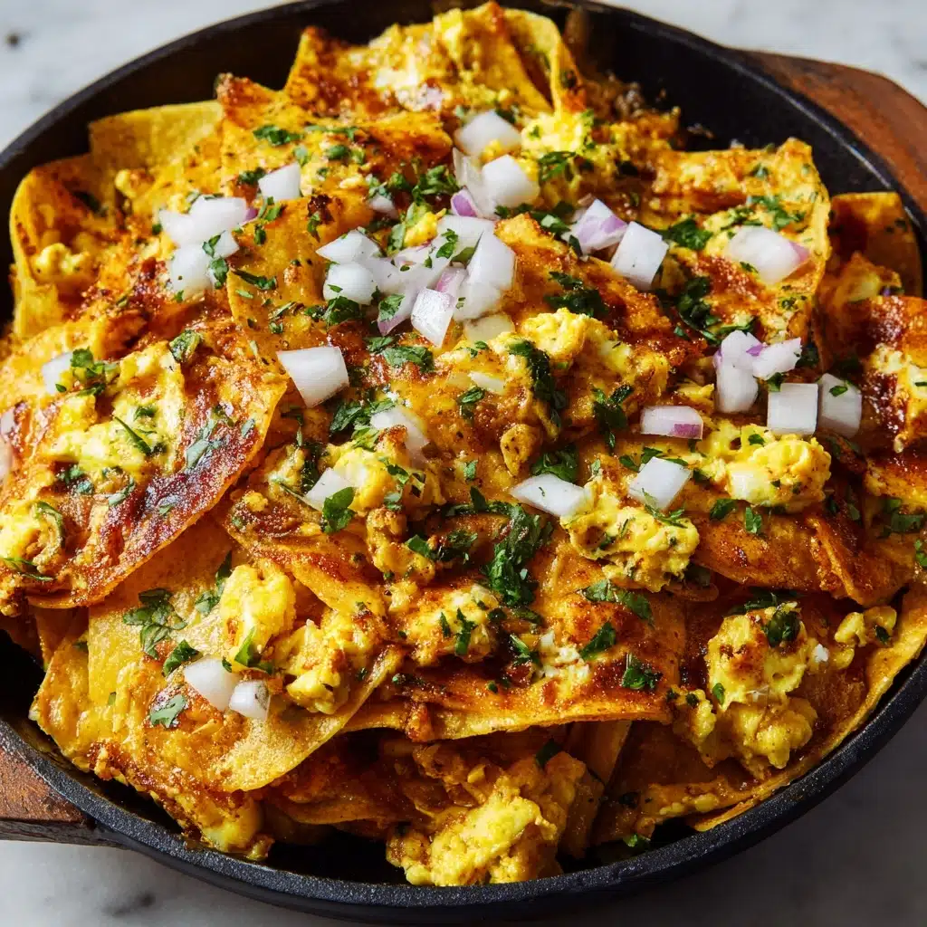 Fried Corn Tortilla Scramble Recipe - Recipe Image