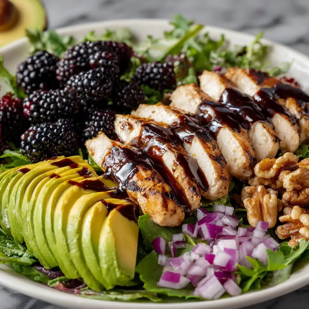 Blackberry Chicken Salad Recipe - Recipe Image