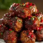 Golden-brown Sausage Balls Speckled with Cheddar and Parmesan Recipe