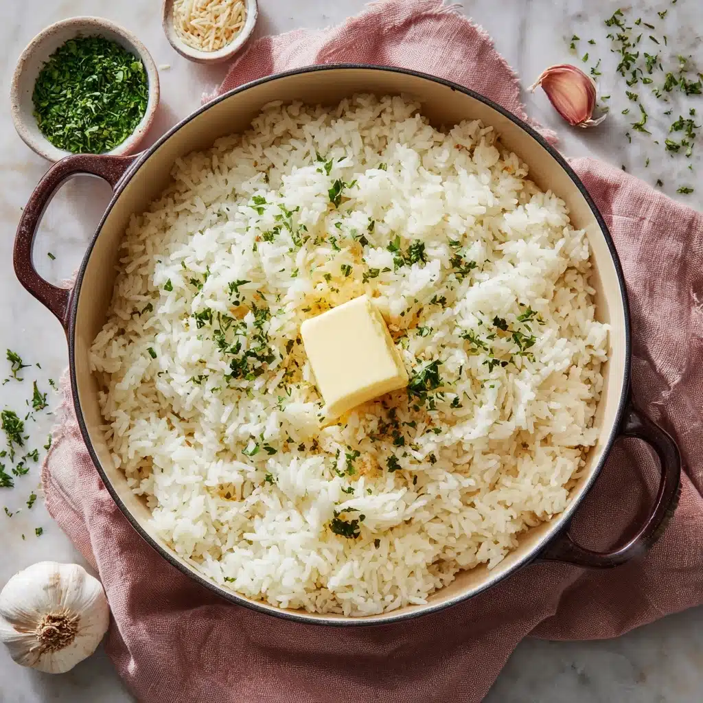 Garlic Butter Rice Recipe - Recipe Image