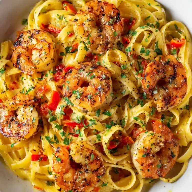 Creamy Jamaican Shrimp Pasta Recipe