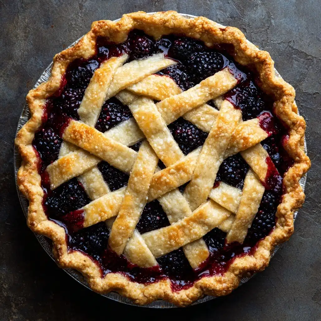 Lattice-Topped Berry Pie Recipe