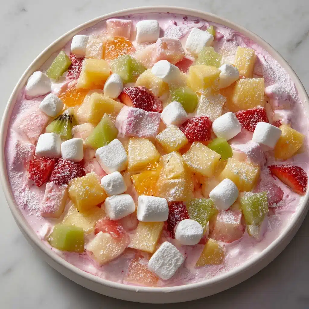 Easter Cheesecake Fruit Fluff Recipe - Recipe Image