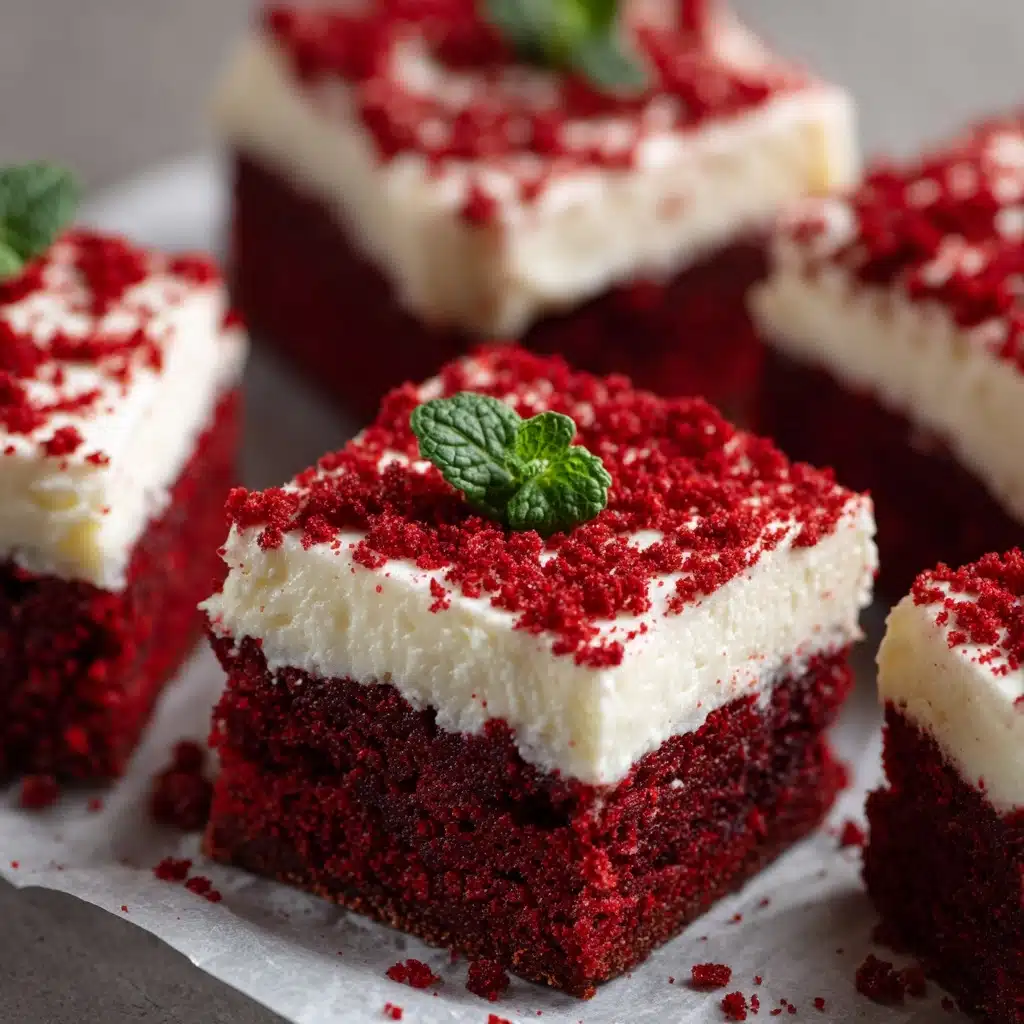 Cream Cheese Red Velvet Fudge Recipe - Recipe Image