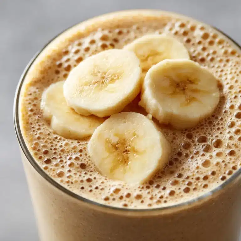 Peanut Butter Banana Smoothie Recipe