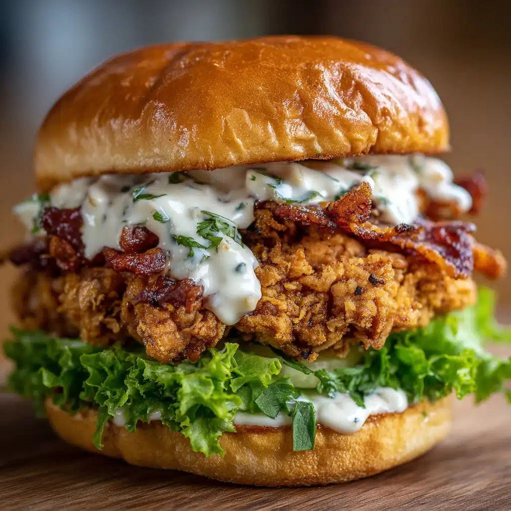 Crispy Chicken Caesar Sandwich Recipe