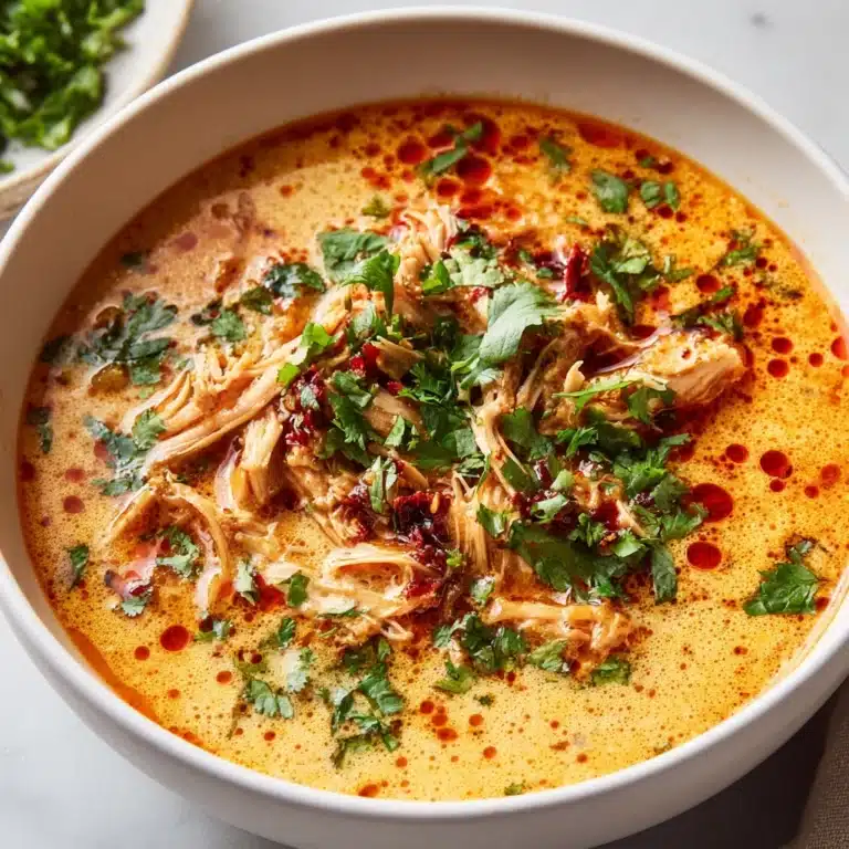 Crockpot Thai Coconut Chicken Soup Recipe