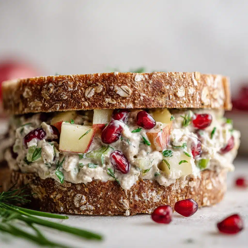 Pomegranate Apple Chicken Salad Recipe - Recipe Image