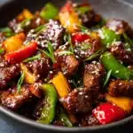 Pepper Steak in a Crock Pot Recipe
