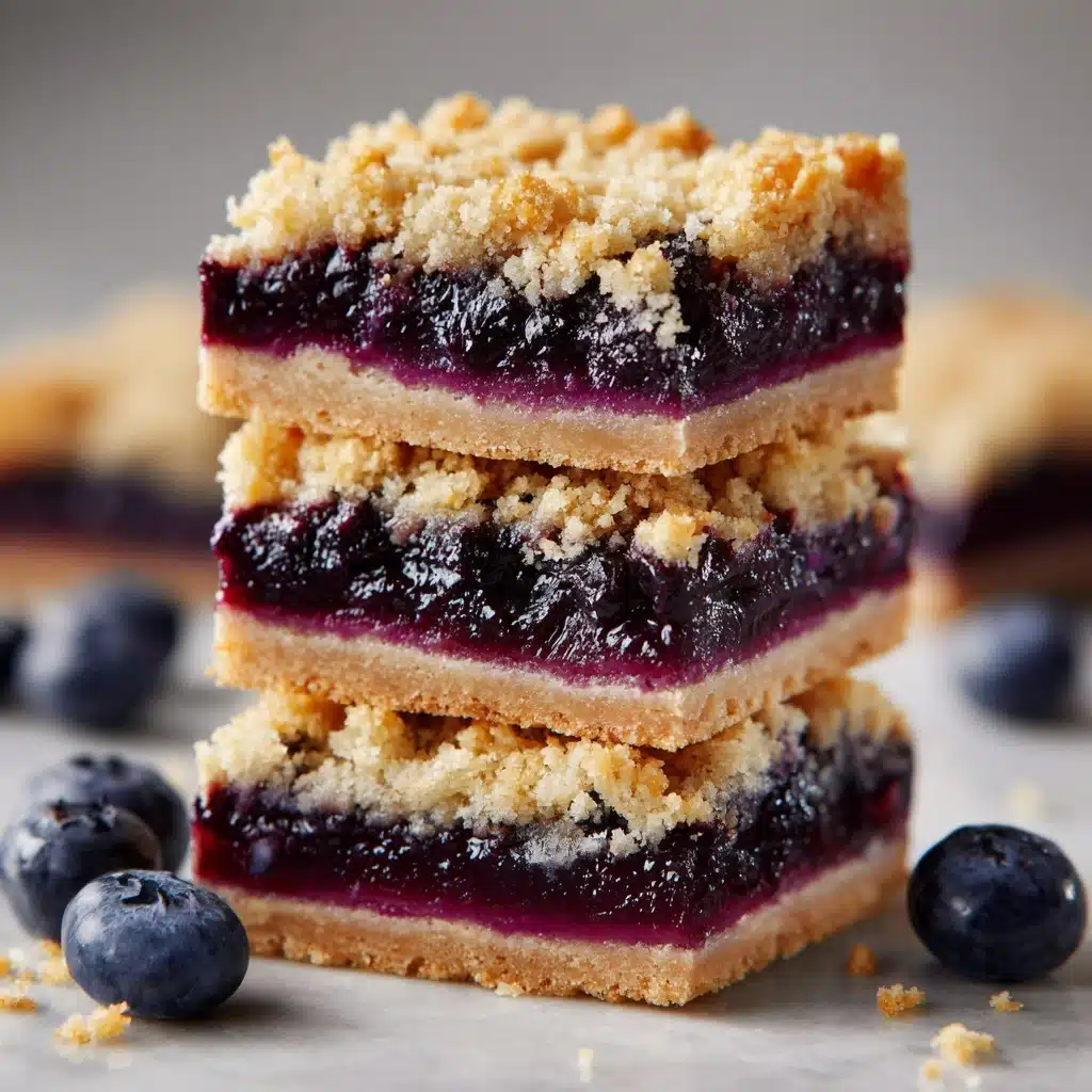 Triple Berry Cobbler Bars Recipe - Recipe Image