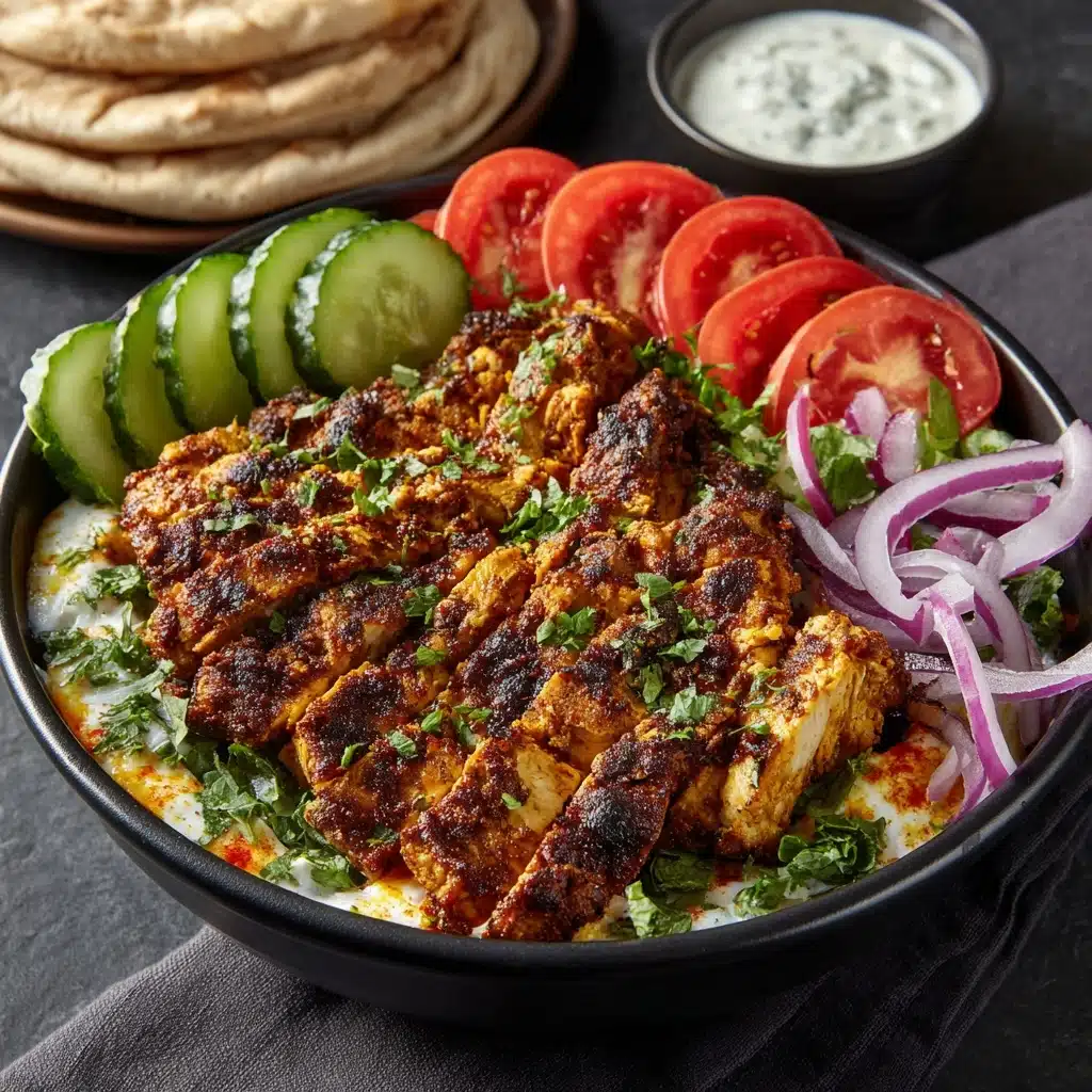 Chicken Shawarma with Creamy Garlic Sauce Recipe - Recipe Image