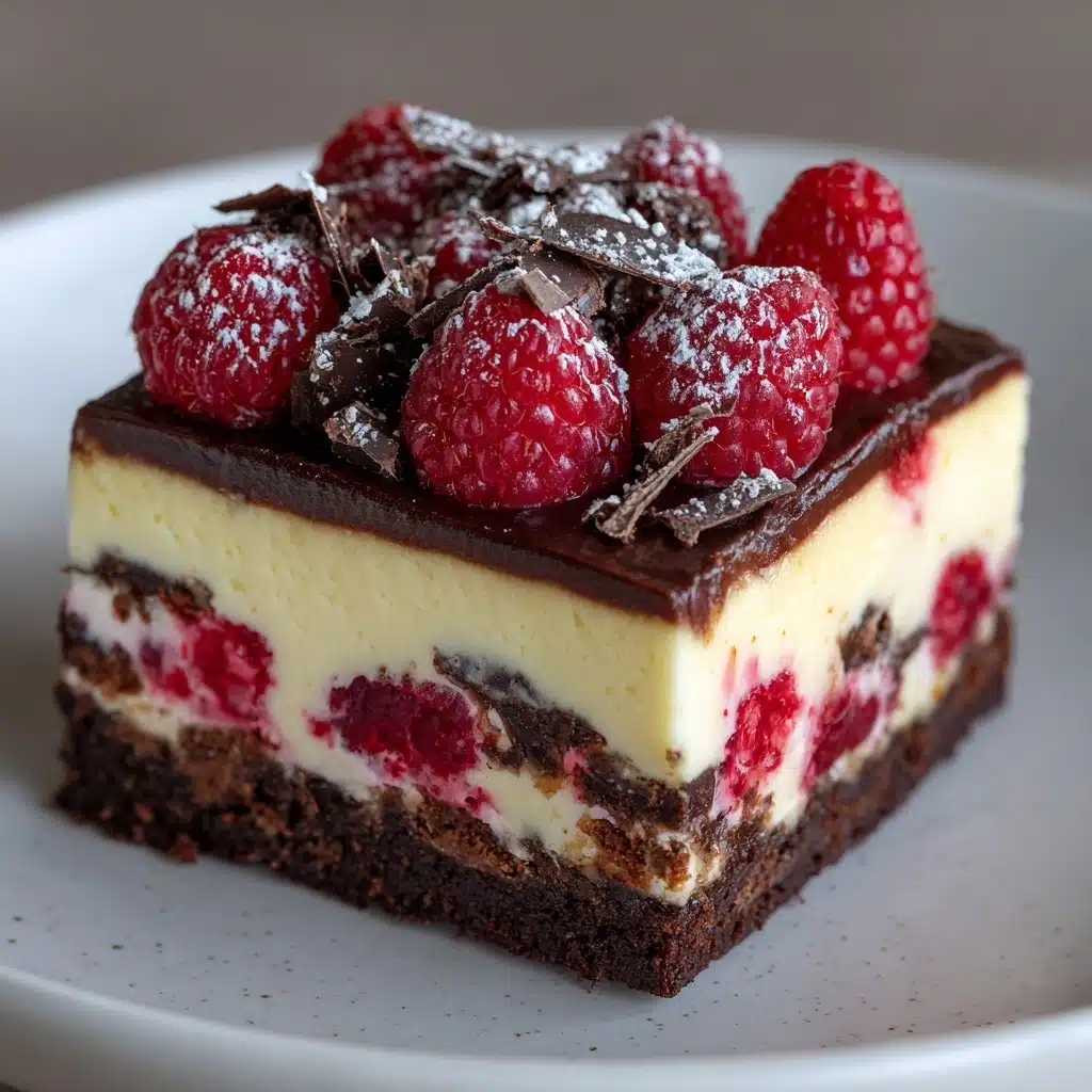 White Chocolate Raspberry Traybake Recipe - Recipe Image