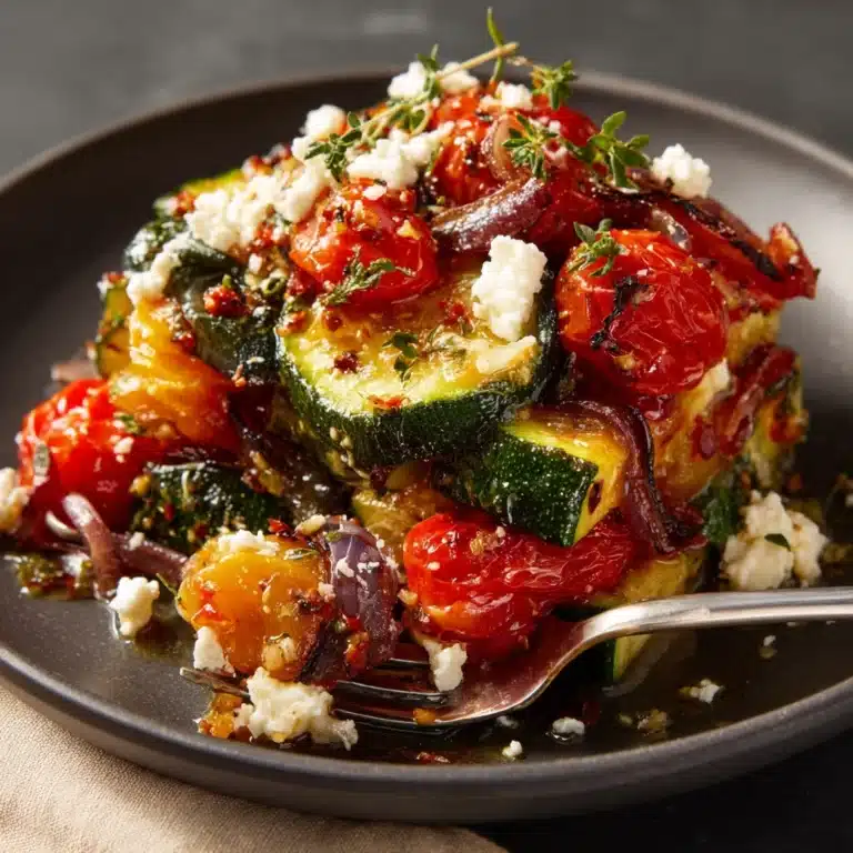 Air Fryer Greek Chicken and Veggies Recipe