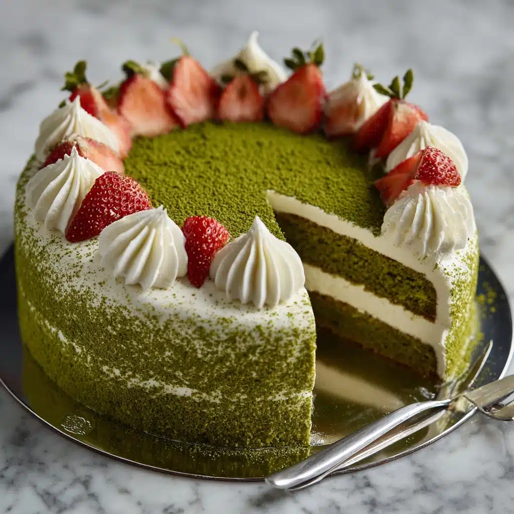 Matcha Tres Leches Cake Recipe - Recipe Image
