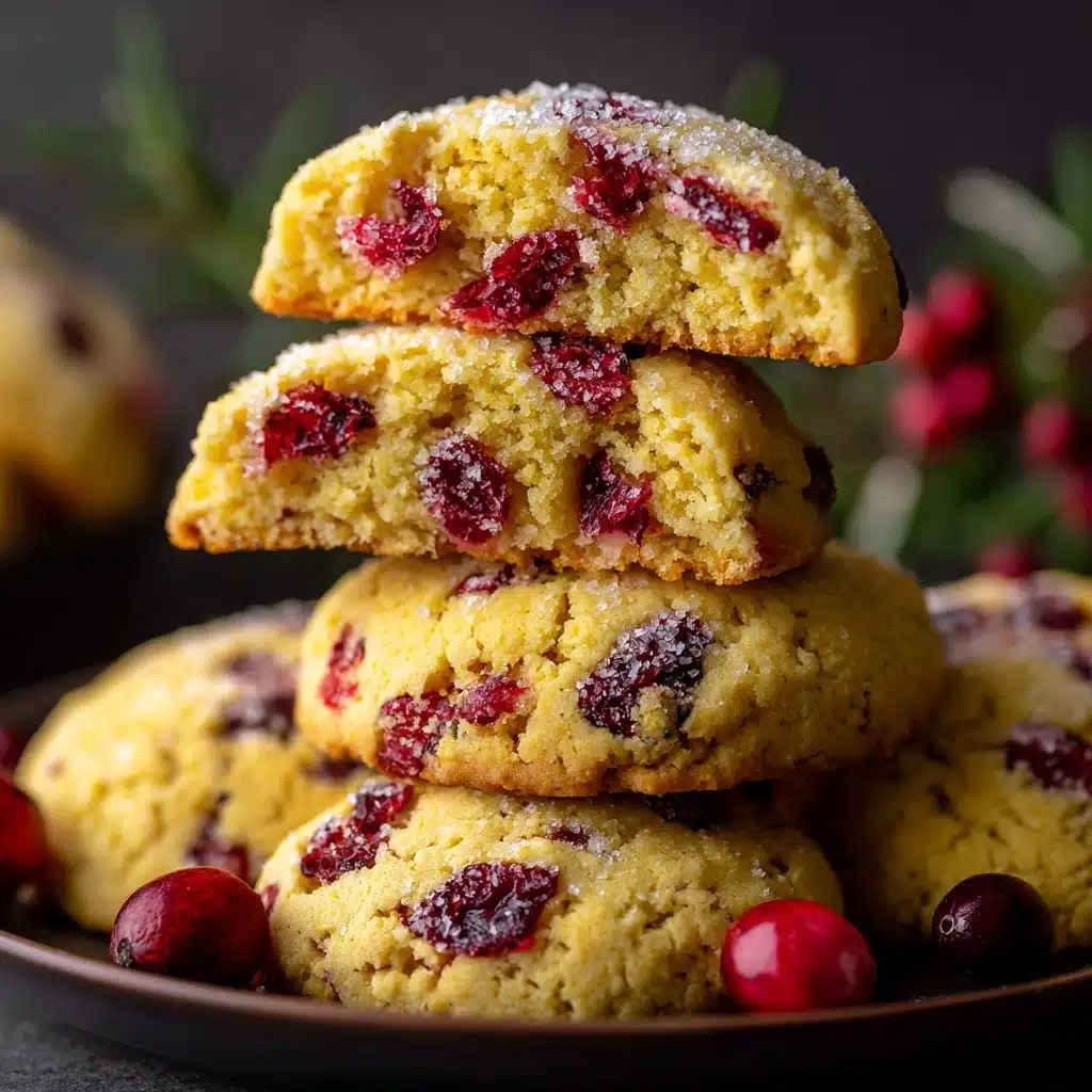 Orange Cranberry Ricotta Cookies: A Holiday Delight Recipe - Recipe Image