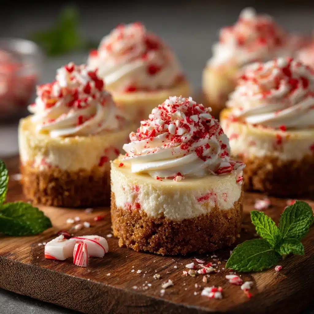 No-Bake Peppermint Cheesecake Bites Recipe - Recipe Image