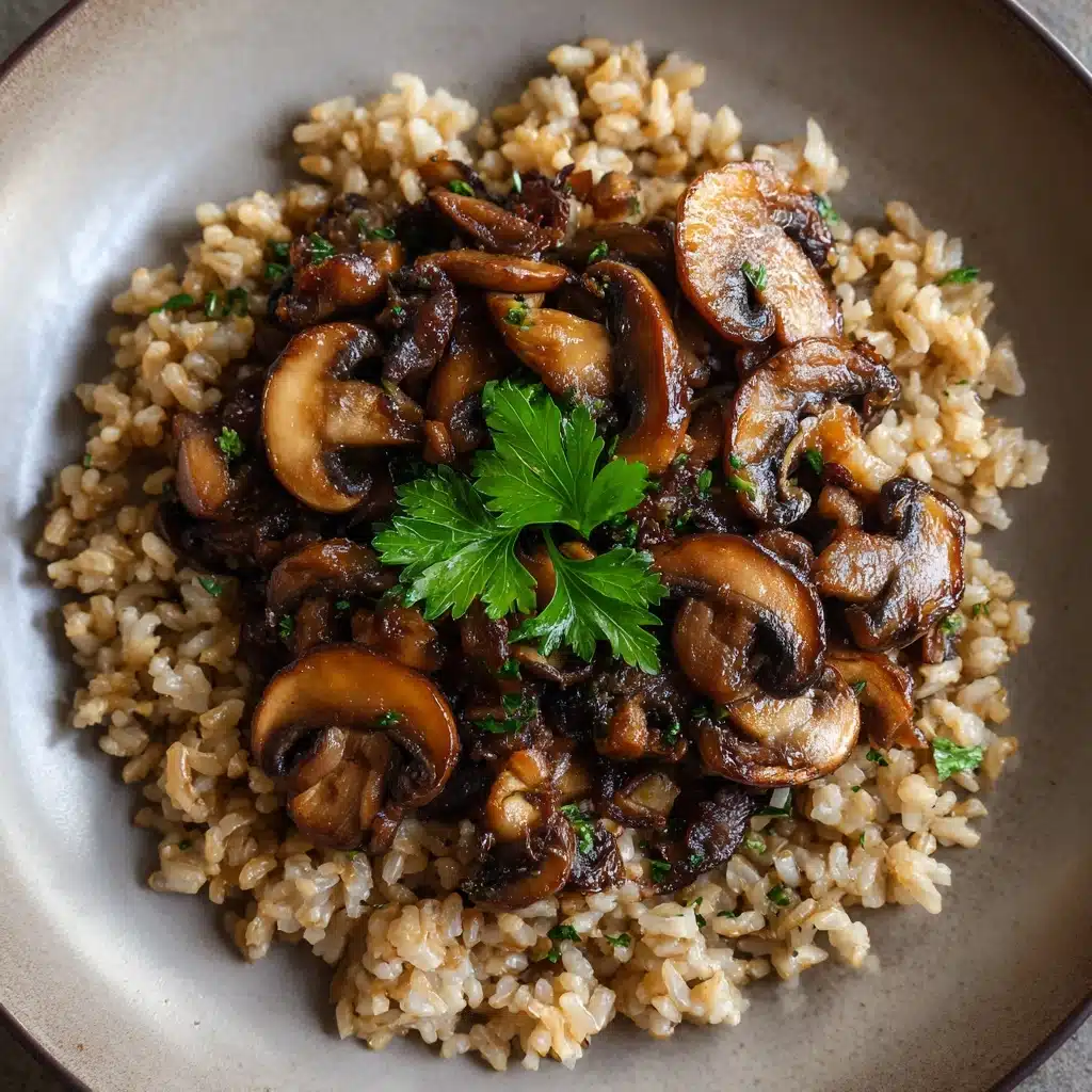 Farro with Wild Mushrooms Recipe - Recipe Image