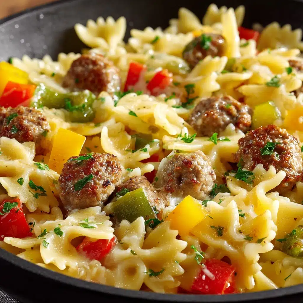 Creamy Italian Sausage Pasta Recipe - Recipe Image