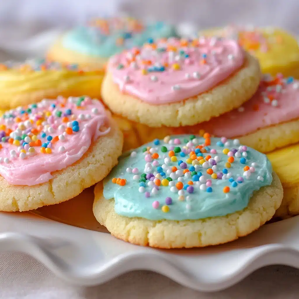 Easter Egg Sugar Cookies Recipe - Recipe Image