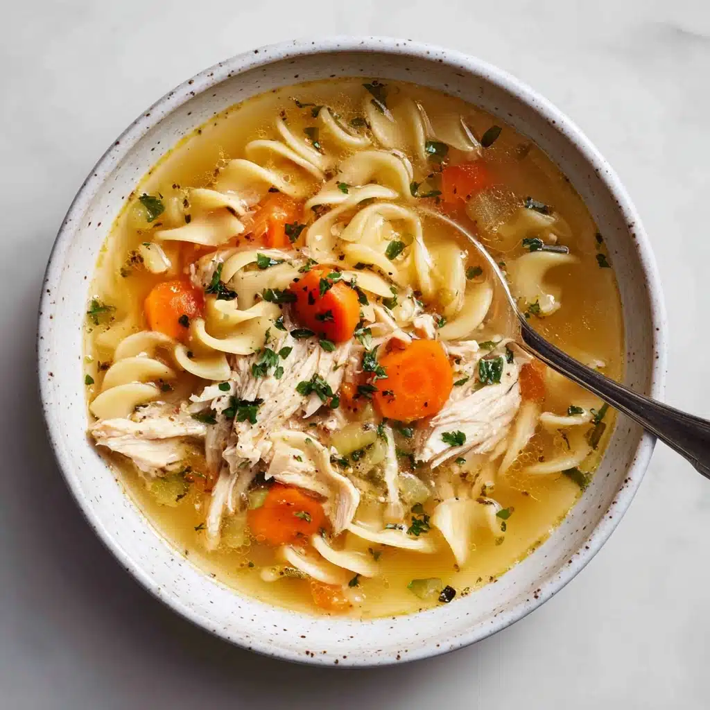 Classic Chicken Noodle Soup Recipe - Recipe Image