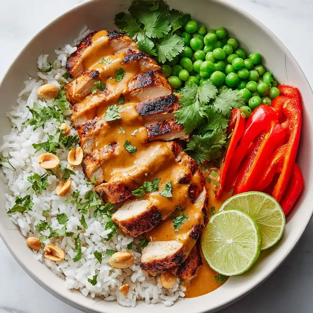 Coconut Chicken Rice Bowl Recipe - Recipe Image
