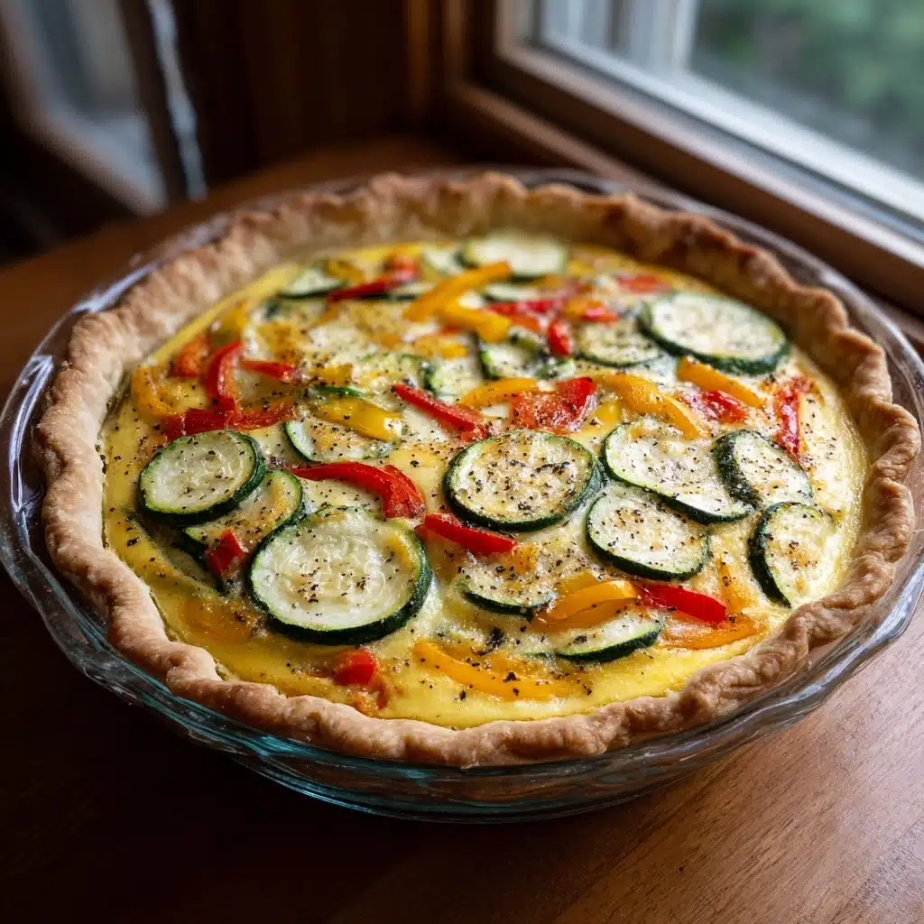 Roasted Vegetable Quiche: A Savory Delight for Any Meal Recipe - Recipe Image