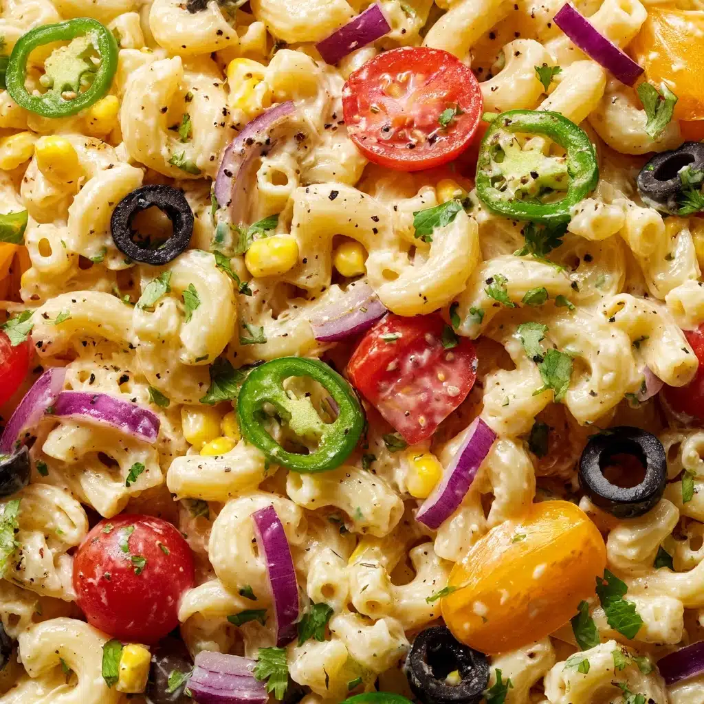 Mexican Macaroni Salad Recipe - Recipe Image