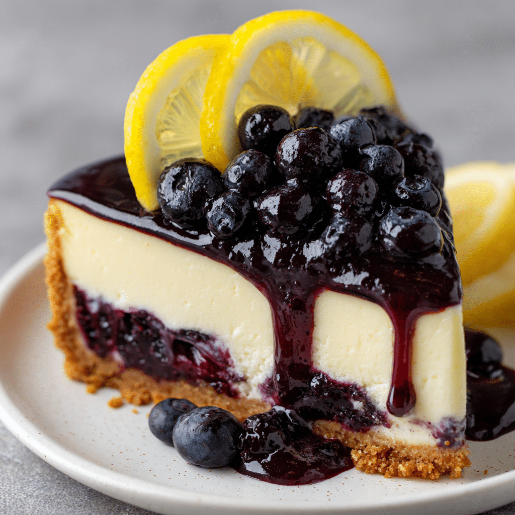 Lemon Blueberry Cheesecake Extravaganza Recipe - Recipe Image