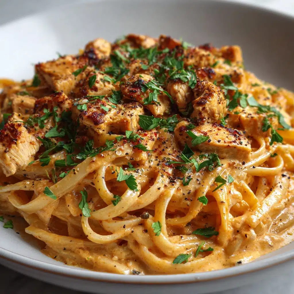 Cowboy Butter Chicken Linguine Recipe - Recipe Image
