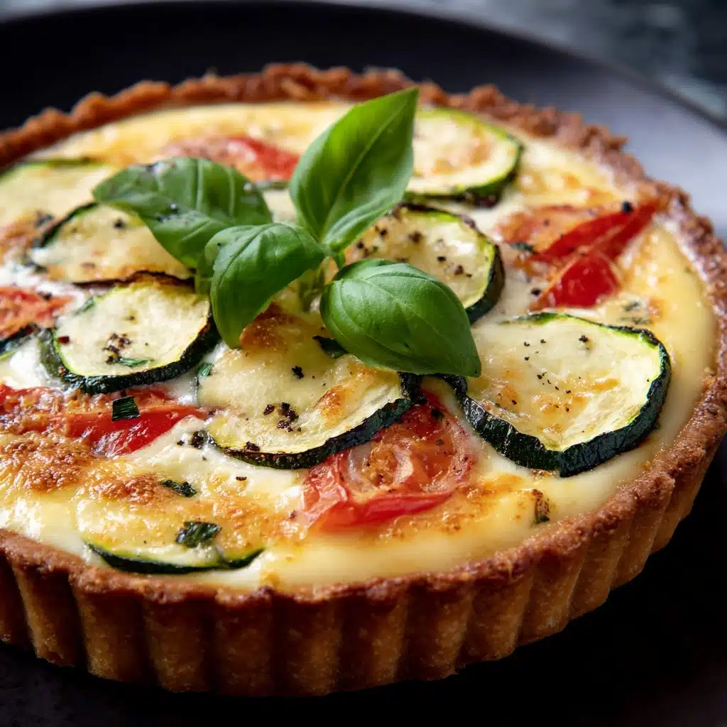 Roasted Ratatouille Quiche Recipe - Recipe Image