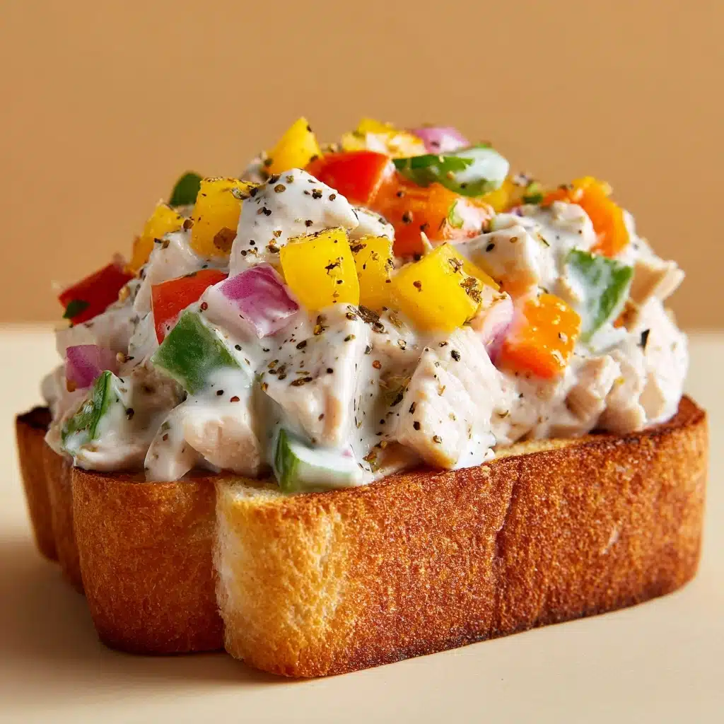 Italian Grinder Chicken Salad Recipe - Recipe Image