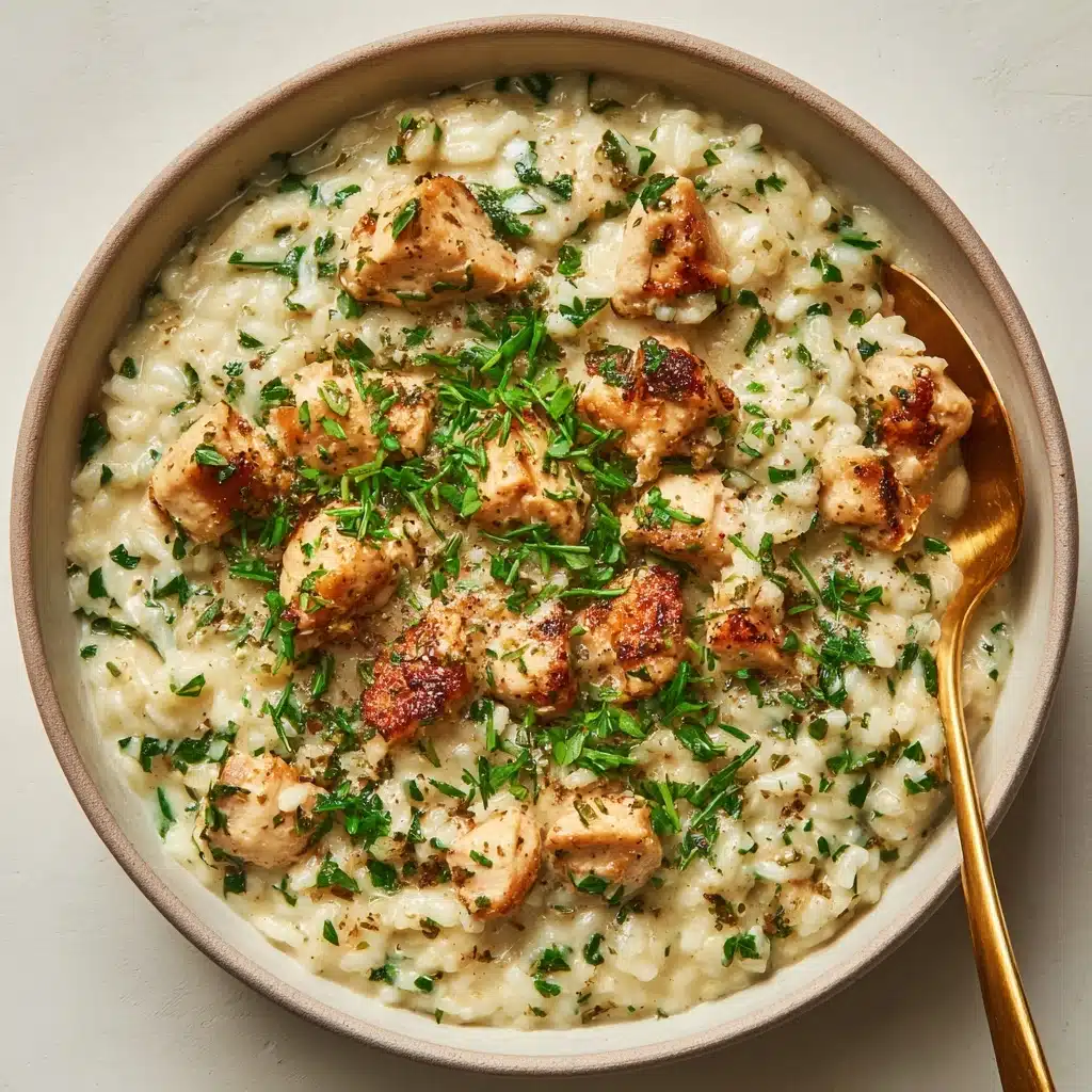 Creamy Chicken and Rice Recipe - Recipe Image